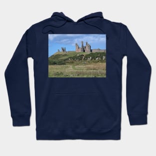 Dunstanburgh Castle in Northumberland Hoodie